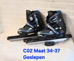 Nijdam verstelbare schaatsen Maat 34-37 Geslepen!, Gebruikt, Combinoren, Ophalen of Verzenden, Nijdam