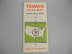 Texaco wegenkaart New England 1934, Boeken, Atlassen en Landkaarten, Overige gebieden, Texaco, Ophalen of Verzenden, Landkaart