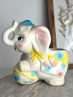 Olifant bloempot, Tuin en Terras, Bloempotten, Steen, Rond, Ophalen of Verzenden, Zo goed als nieuw