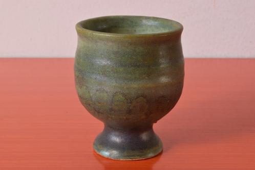 Retro vintage Loré Beesel bloempotje met voet, Antiek en Kunst, Antiek | Keramiek en Aardewerk, Ophalen of Verzenden