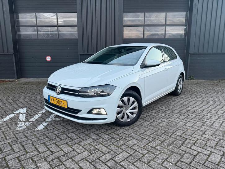 Volkswagen Polo 1.6 TDI 95pk 2017 Wit |ACC|Airco|Cruise|NAP, Auto's, Volkswagen, Bedrijf, ABS, Adaptive Cruise Control, Airbags