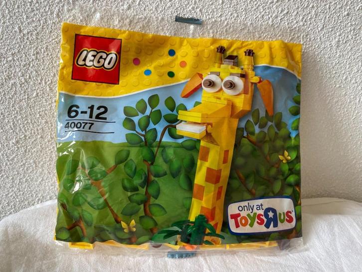 Lego 40077 polybag Geoffrey Toys r us Toysrus nieuw, Kinderen en Baby's, Speelgoed | Duplo en Lego, Nieuw, Lego, Complete set