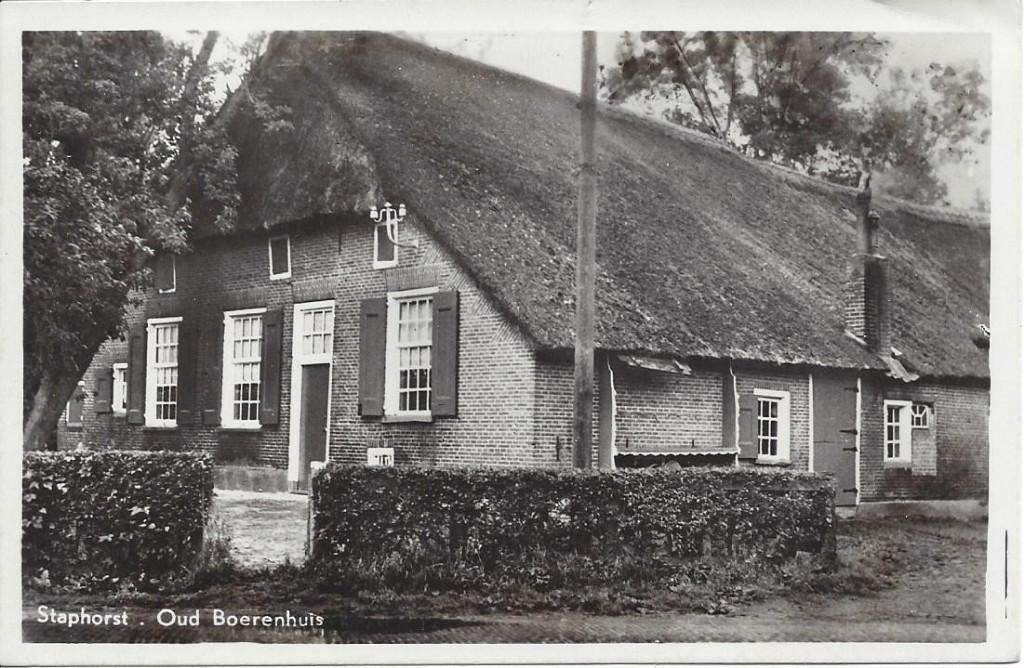 Staphorst (Ov.) Oud Boerenhuis, Verzenden, 1940 tot 1960, Ongelopen, Overijssel