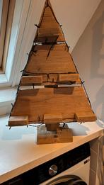 Kerstboompje van steigerhout! Met lampjes, Diversen, Kerst, Ophalen of Verzenden, Zo goed als nieuw