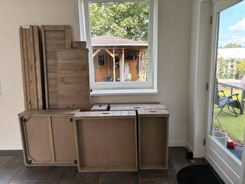 Houten Bedframe 160x200 met Lades beschikbaar voor biedingen