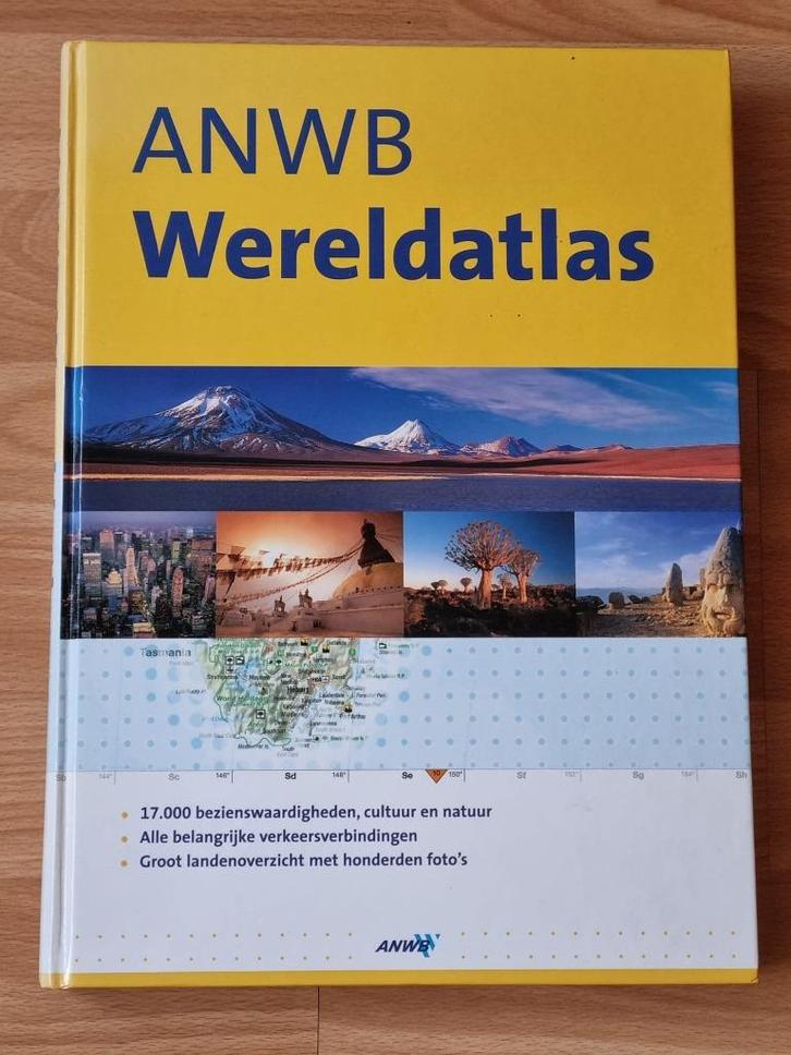 Mooie ANWB Wereldatlas, Boeken, Atlassen en Landkaarten, Zo goed als nieuw, Overige atlassen, Wereld, 2000 tot heden, Ophalen