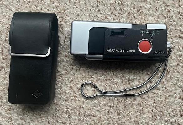 Agfamatic 4008 pocket sensor, Audio, Tv en Foto, Fotocamera's Analoog, Ophalen of Verzenden, Gebruikt, Compact, Overige Merken