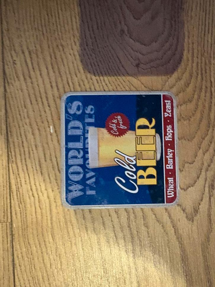 Cold beer wandbord, Antiek en Kunst, Antiek | Wandborden en Tegels, Ophalen