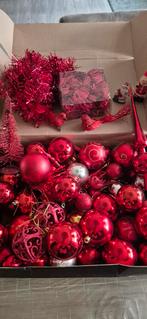 Doos Kerstballen/Slingers, Diversen, Kerst, Ophalen of Verzenden, Zo goed als nieuw