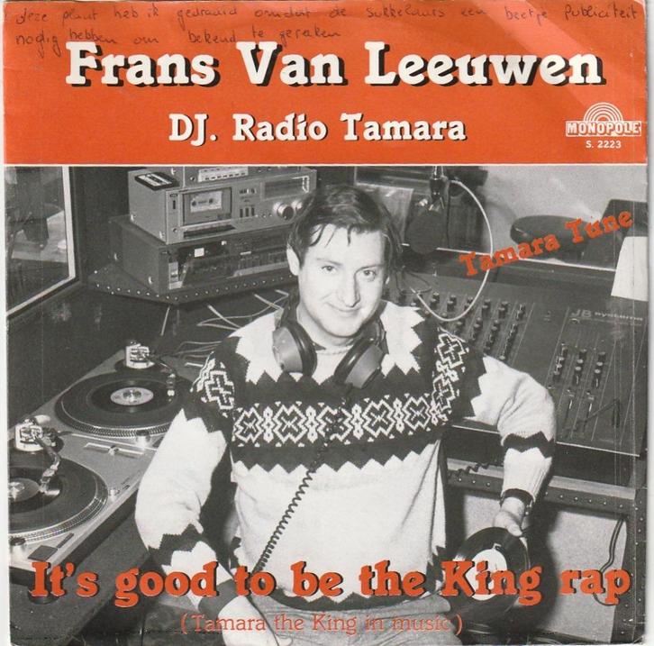 Frans v Leeuwen - Dj  radio Tamara - Tamara tune - Nr 62, Cd's en Dvd's, Vinyl | Nederlandstalig, Gebruikt, Levenslied of Smartlap