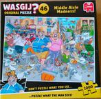 wasgij, Ophalen of Verzenden, 500 t/m 1500 stukjes, Zo goed als nieuw, Legpuzzel