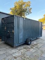 Zeecontainer 20ft op wielen 2,50x6,10, Doe-het-zelf en Verbouw, Ophalen