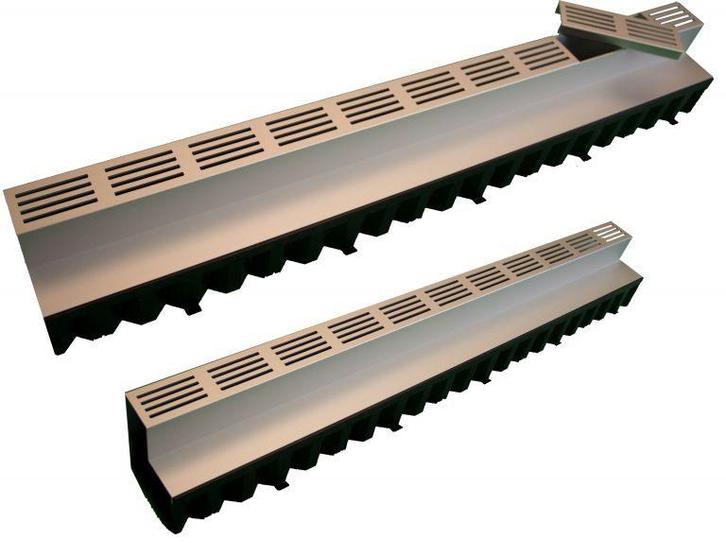 Aco Hexa Designl goot +alu opzet+inspectie 100cm OP=OP, Doe-het-zelf en Verbouw, Sanitair, Overige typen, Ophalen of Verzenden