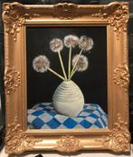 Olieverfschilderij “Paardenbloemen”, Ophalen of Verzenden