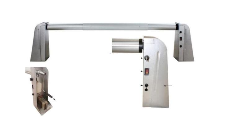 Elektrisch zwembad oprolsysteem BP-7V – vaste opstelling, Tuin en Terras, Zwembad-toebehoren, Nieuw, Overige typen, Ophalen