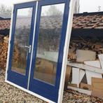Hardhouten tuindeuren/ dubbele/ openslaande deuren/ pui, Doe-het-zelf en Verbouw, Kozijnen en Schuifpuien, Ophalen, Hout, Deurkozijn