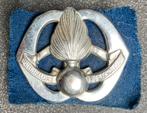 Baret embleem marechaussee oogjes direct, Verzamelen, Nederland, Ophalen of Verzenden, Helm of Baret, Marechaussee