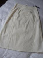 Prada Milaan wolwitte jeans rok met korsetsnoering, 38NL nw., Maat 38/40 (M), Verzenden, Wit, Nieuw