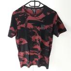 Black Squad, zwart met bordeaux heren T--shirt maat M, Black Squad, Maat 48/50 (M), Zwart, Ophalen of Verzenden