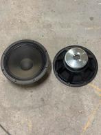 2stuks L18S800 18 inch speakers, Gebruikt, Overige typen, Rcf, 120 watt of meer