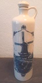 Delftsblauwe jenever kruik/Fles  Handbeschilderd Delftsblauw, Overige kleuren, Aardewerk of Porselein, Ophalen of Verzenden, Zo goed als nieuw