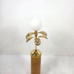 Tafelmodel palmboom lamp 70's design verguld LS Italy, Ophalen of Verzenden, Gebruikt, Glas, 50 tot 75 cm