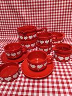 Vintage Waechtersbach hartjes servies, Verzenden, Gebruikt, Aardewerk, Overige stijlen