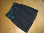 Enige speelse blauwe rok SKUNKFUNK type LAHE 38-40 snazzeys, Maat 38/40 (M), Skunkfunk, Zo goed als nieuw, Onder de knie