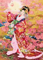 Japanse legpuzzel 1000 eurographic Haruyo Morita, Ophalen of Verzenden, 500 t/m 1500 stukjes, Nieuw, Legpuzzel