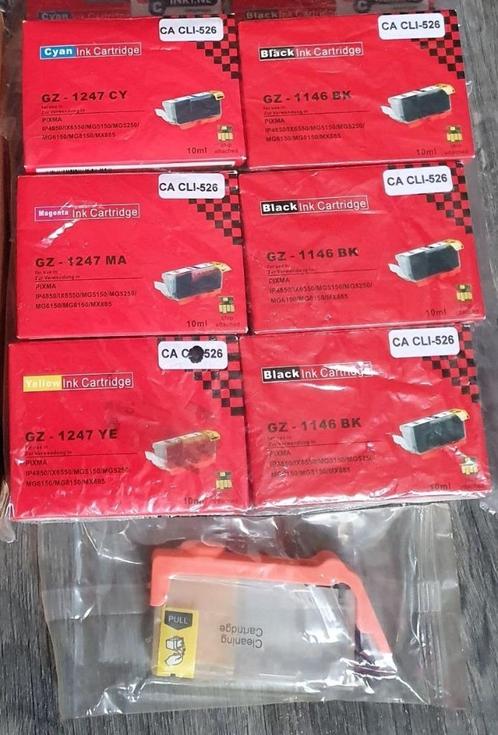 TK INKTCARTRIDGES VOOR CANON IP4850,IX6550,MG5150,5250,6150,, Computers en Software, Printerbenodigdheden, Nieuw, Cartridge, Ophalen of Verzenden