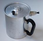 Dubbelwandige melkkoker met fluit, Coen Kurz, Tiel jaren 50, Ophalen of Verzenden