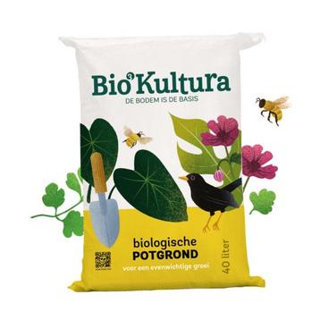 BioKultura potgrond in 40L zakken - biologisch beschikbaar voor biedingen