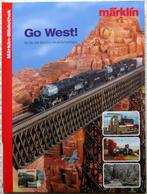 marklin boek  GO  west  over big  boy, Wisselstroom, Zo goed als nieuw, Märklin, Boek, Tijdschrift of Catalogus