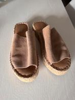 Shoecby Espadrilles Muiltjes Maat 40, Ophalen of Verzenden, Zo goed als nieuw, Beige, Sandalen of Muiltjes