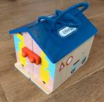 Hema houten garage, Kinderen en Baby's, Speelgoed | Houten speelgoed, Ophalen of Verzenden, Zo goed als nieuw