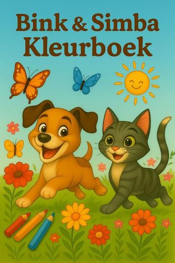Kleurboek Bink & Simba beschikbaar voor biedingen