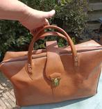 Origineel vintage skai koffertas reiskoffer reistas (N27), 40 tot 60 cm, Gebruikt, Bruin, 35 tot 55 cm