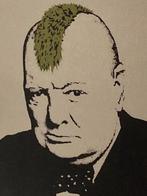 BANKSY : lithografie met certificaat, Antiek en Kunst, Kunst | Litho's en Zeefdrukken, Ophalen of Verzenden
