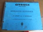 Uniek NL werkplaatsboek Citroen Traction Avant 11 4-cil 1950, Auto diversen, Ophalen of Verzenden