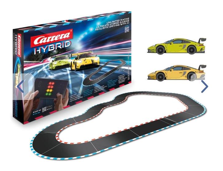 Carrera HYBRID Porsche 911 GT3 R Racebaan, Kinderen en Baby's, Speelgoed | Racebanen, Nieuw, Racebaan, Elektrisch, Carrera, Ophalen of Verzenden