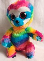 Nicky Toy Ty Beanie Boo luiaard Cooper regenboog knuffel, Ophalen of Verzenden, Zo goed als nieuw, Overige typen