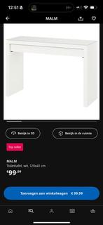 Toilet tafel make up tafel Ikea, Ophalen, Gebruikt, 50 tot 100 cm, Minder dan 100 cm