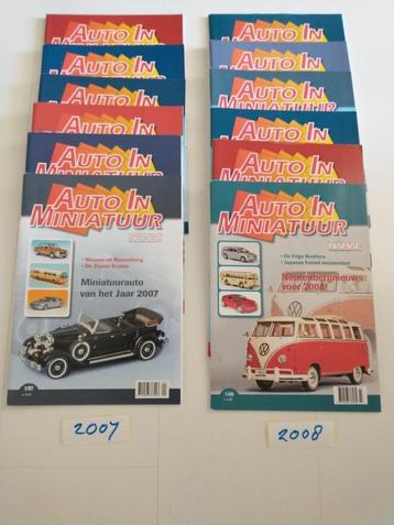 NAMAC Miniatuur Autobladen 1994 -2008 beschikbaar voor biedingen