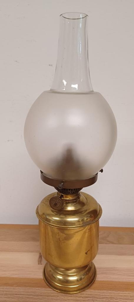 Mooie messing Olielamp - scheepslamp van DHR Holland, Antiek en Kunst, Antiek | Lampen, Ophalen of Verzenden