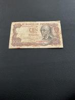 Spaans bankbiljet 100 peseta’s uit 1970, Verzenden, Zuidoost-Azië