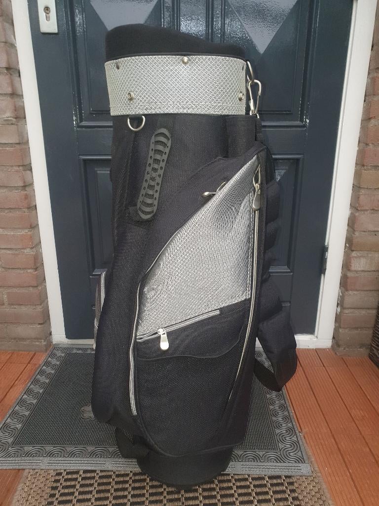 Golftas 14-vaks St.George met schouderriem, paraplu houder, Sport en Fitness, Golf, Ophalen of Verzenden, Gebruikt, Tas, Overige merken