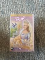 Barbie Rapunzel VHS, Cd's en Dvd's, VHS | Kinderen en Jeugd, Alle leeftijden, Ophalen of Verzenden, Gebruikt