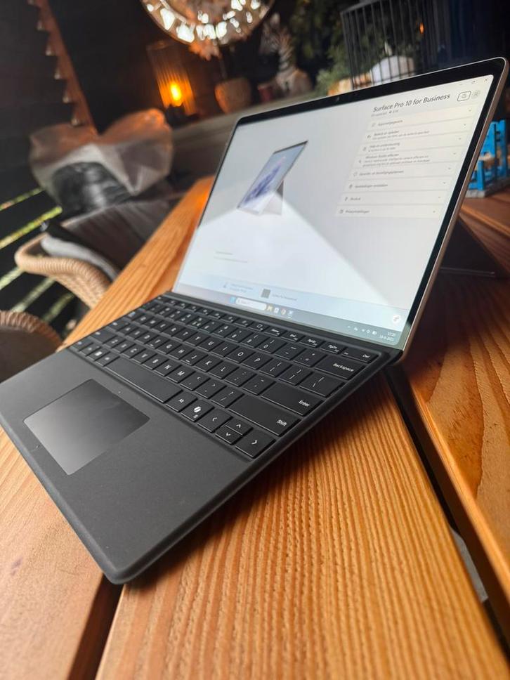 Microsoft Surface Pro 10, Core Ultra 5 135U, 16GB/512GB SSD, Computers en Software, Windows Laptops, Zo goed als nieuw, 13 inch