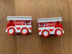 Duplo Brandweerauto's - Set van 2, Ophalen of Verzenden, Zo goed als nieuw, Complete set, Duplo