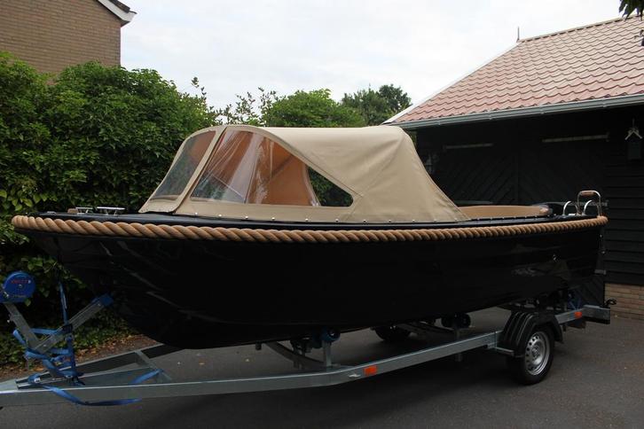 Z.G.A.N. Marrion 500 Classic 2024! Prachtige Sloep 15PK!, Watersport en Boten, Sloepen, Zo goed als nieuw, 10 tot 30 pk, 3 tot 6 meter